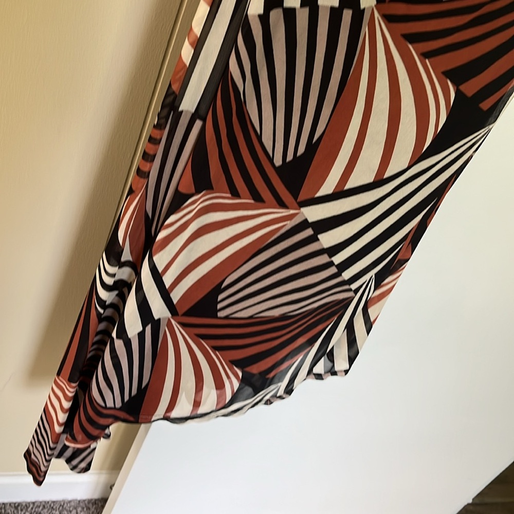 Taylor Geometric Pattern Dress - image 4